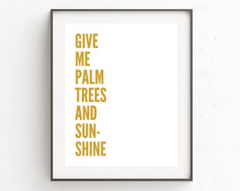 Gold Printable Art | Printable Wall Art | Wall Decor | Home Office Decor | Printable Quote | Printable Typography