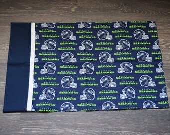 Handmade NFL Seattle Seahawks Standard Pillowcase