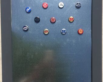 Custom Handmade and Painted Wood Framed Magnetic Boards/Design-Your-Own (Includes coordinating color magnets and choice of bow is optionsl).