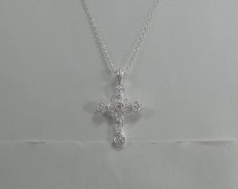 P-25 Vintage necklace sterling silver 925 choker