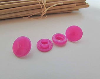 100 12 mm T5 type KAM snap - resin - 13 colors - 52.3