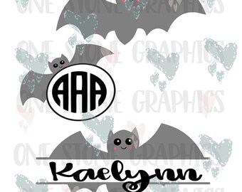 Bat svg,eps,dxf,jpeg,bat monogram svg file,bat monogram frame,cute bat,svg,halloween svg,halloween monogram svg file,bat monogram frames svg