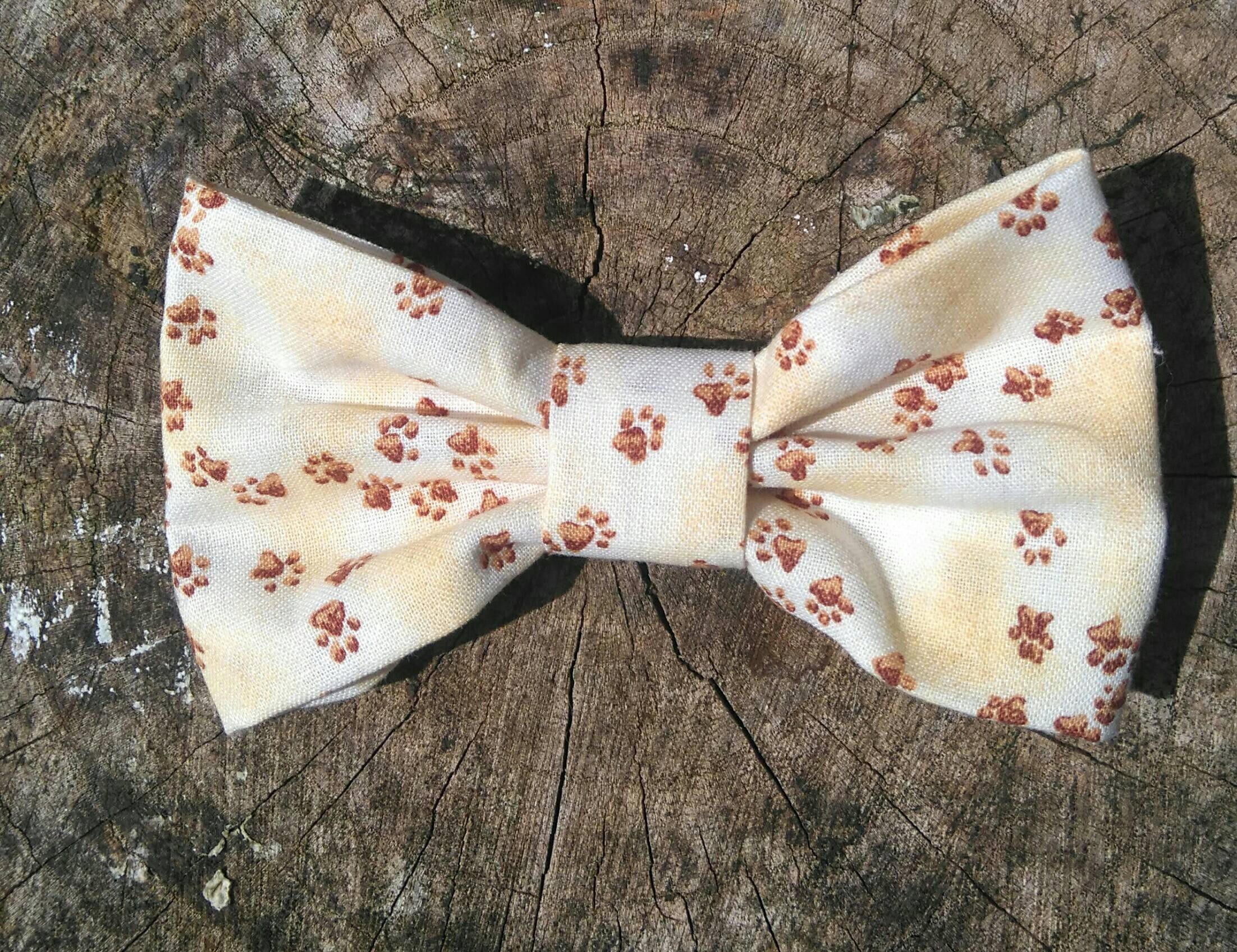 Dog Bow Tie Personalised Dog Personalized Collar Large