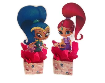 Shine And Shimmer Girls Centerpieces Party Decor Birthday Set of 1