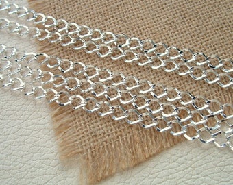 Beaded Chain Mesh Bracelet Tutorial