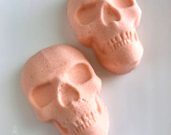 Skull Bath Bombs - Halloween Bath Bomb - Pumpkin Bath Bomb - Fall Bath Bomb - Bath Bomb Gift Set - Bath Bomb Party Favor