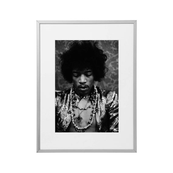 Jimi Hendrix custom framed and mounted print 30 x 40 cm / 12 x