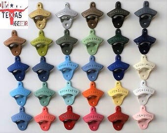 BOGO FREE Bottle Opener, Bottle Opener Wall Mount, Wall Mounted Bottle Opener, Wall Bottle Opener, Gift For Men, Groomsmen Gift Gift For Him
