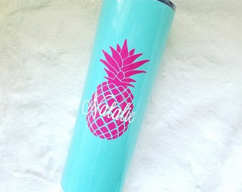 Pineapple Name Decal | Pineapple Decal | Be a Pineapple Decal | Personalized Pineapple Decal | Pineapple Tumbler Decal | Pineapple Car Decal
