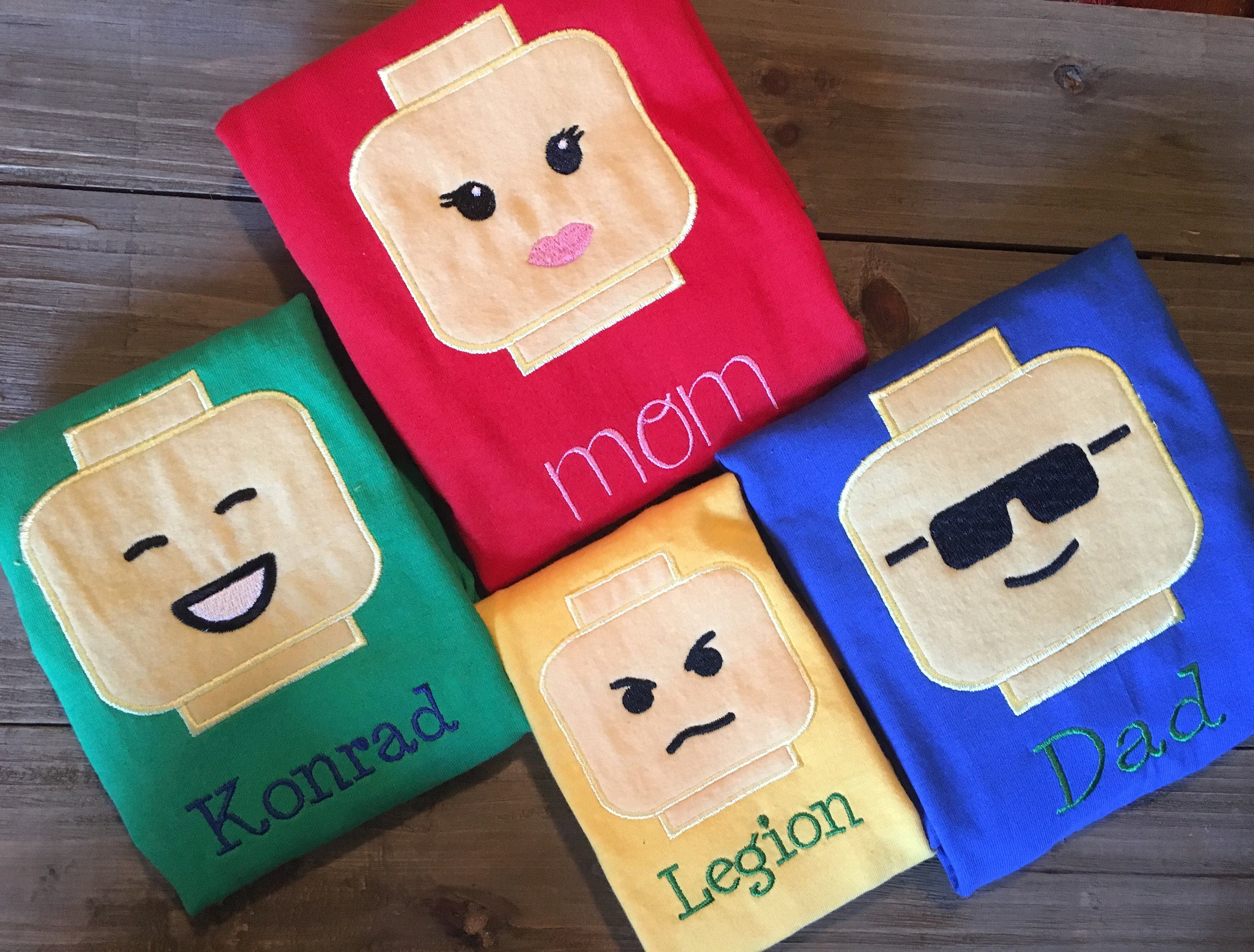 Lego Shirts For Family
 Lego Family Shirts Family Package Superhero Lego Shirts