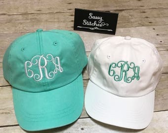 Mother and daughter matching hats, baseball hats, hats for mother and daughter, matching hats, baseball hats, monogrammed baseball hats