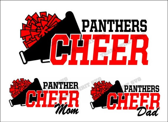 Download Panthers Cheer Mom Dad Download Files SVG DXF EPS