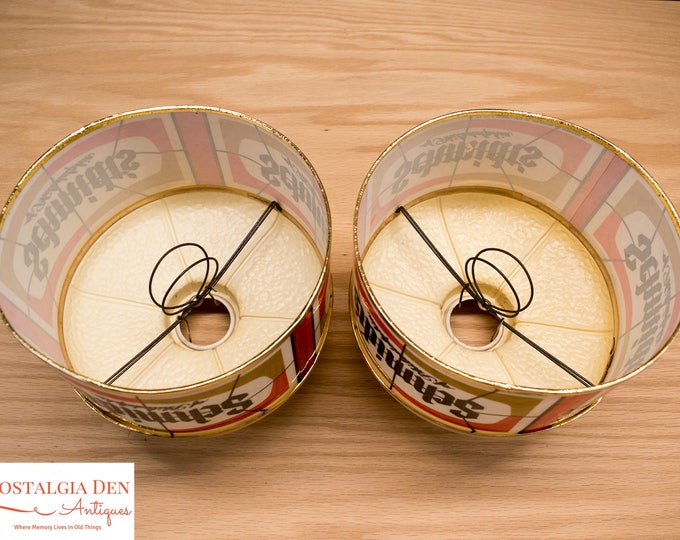 Schmidt's Beer Lights | Rare Schmidt's Beer Wall Sconce Lights | Retro Breweriana