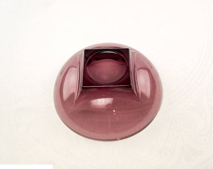 Depression Glass | Purple Glass Bowls | Moroccan Amethyst | Vintage Hazel Ware | MCM Kitchen Decor