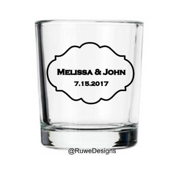 Clear Stickers for Votive Candles