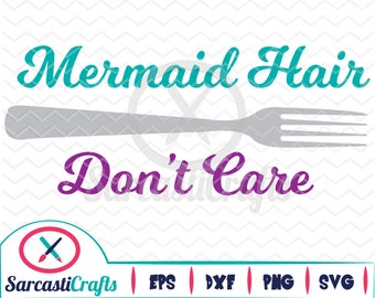 Download Mermaid hair svg | Etsy