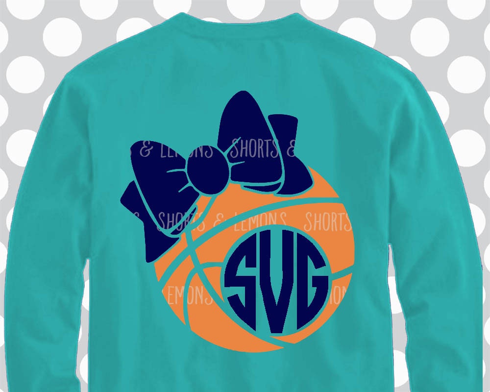 Download Basketball SVG Basketball cut file bow svg file Basketball