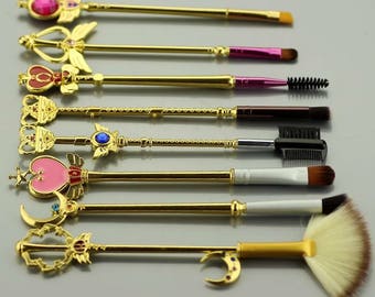 Sailor moon make-up brushes