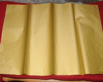 paper Decopatch "plain", golden color