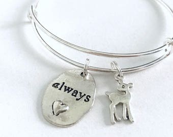 Severus Snape bracelet || Harry Potter bracelet || Always bracelet