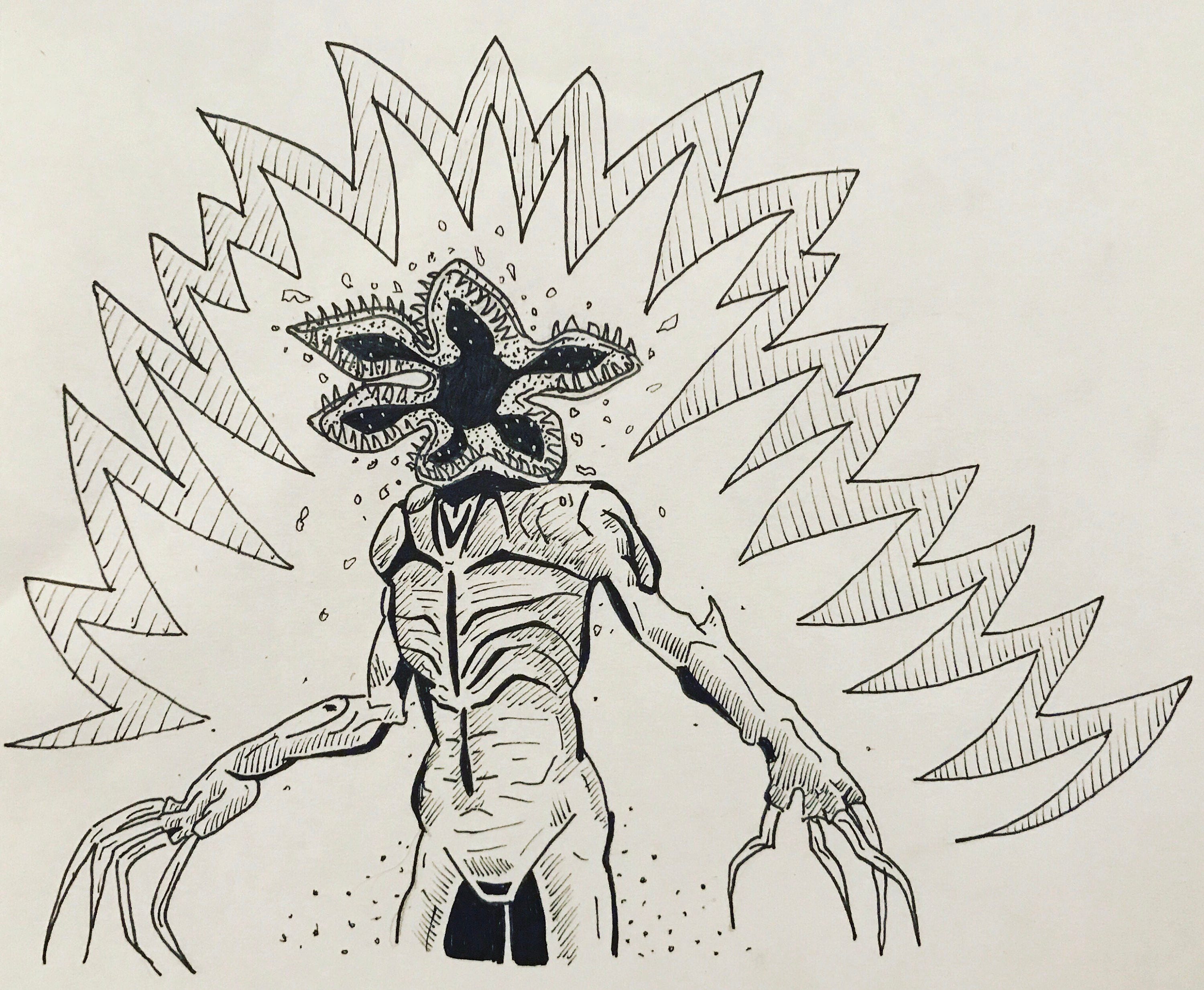 Stranger Things Demogorgon Coloring Page Agregar M s De 82 Demogorgon Stranger Things Demogorgon Coloring Page Agregar M s De 82 Demogorgon