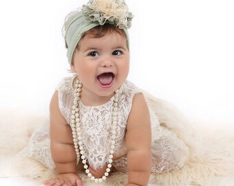 Baby Girl Headband Set, Newborn Headbands, infant headbands, Baby Headband Set, newborn gift, baby headband, baby head wrap