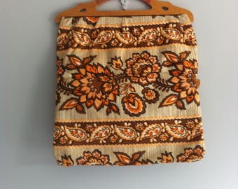 Vintage sewing bag, 1970's, fantastic condition.