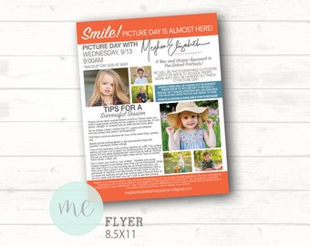 school picture day flyer template
