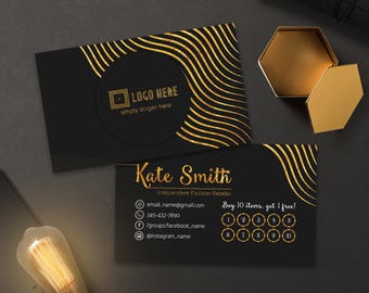 LLR Punch Cards, Free Personalized, Buy 10 Get 1 Free or Free Leggings, LuLa Customer Reward Card, Loyalty Card For lularoe Retailers