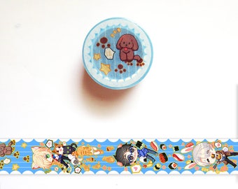 Yuri on Ice Tape, YOY Washi Roll, Yuuri Katsuki, Victor Nikiforov, Yuri Plisetsky, Manga, Anime, Shoujo