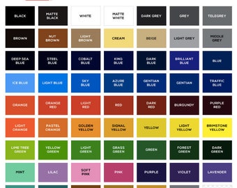 Oracal 651 outdoor Permanent Adhesive Vinyl Sheets