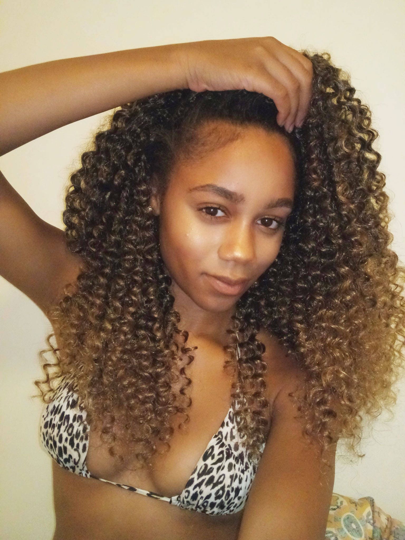DIVA Natural Kinky Coily Curly Crochet Hair Wig