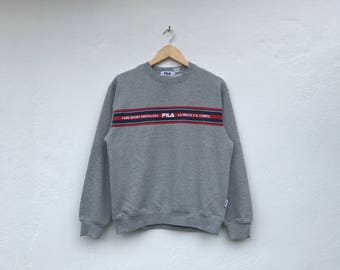 FILA vintage with small spellout sweatshirt