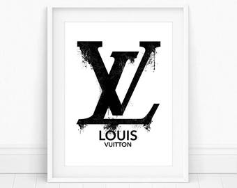 Louis vuitton poster | Etsy
