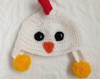 Baby chicken hat | Etsy