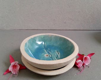 Ceramic SOAP dish duo