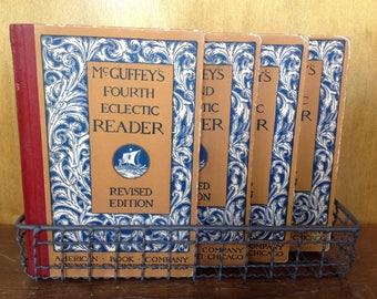 Vintage McGuffey's Eclectic Readers Set of Four