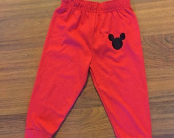 Mickey mouse 1st birthday boy pants outfit, 1st birthday boy outfit, Baby boy first birthday outfit, Mickey smash cake, disney theme