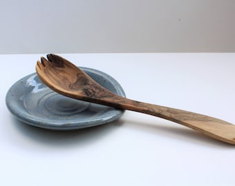 Ceramic Spoon Rest Light Blue