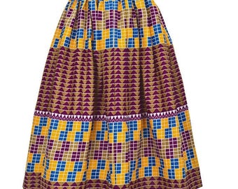 Rabatt/Discount Yalina(YTC), JAVA Maximilan skirt for girls, African Maxi skirt, kids rock, ankara children long skirt, Maxi skirt, art.-No.