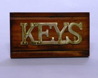Timber & Brass Key Rack