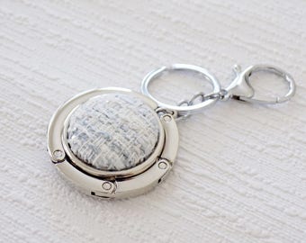 Linton Tweed Bag Hanger, Purse Hanger, Purse hook, Handbag Hanger
