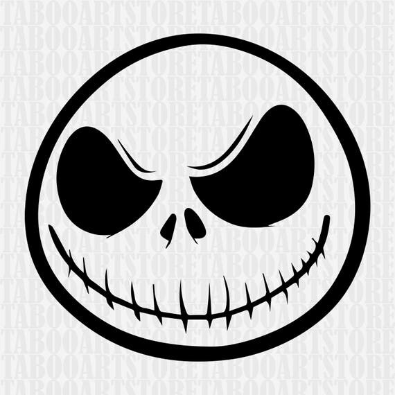 Download Jack skellington Cut File jack skellington SVG Silhouette