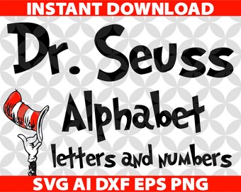 Dr seuss clipart | Etsy