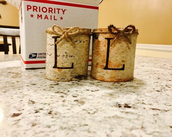 Birch logs (Customized, engraved, and genuine!) perfect for home decor, weddings, and more!