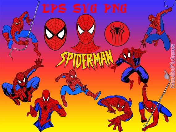 Download Spiderman Svg Clipart Spiderman clipart cartoon svg Marvel