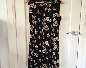 90's vintage floral sundress