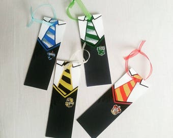 Set of 4 - Hogwarts House Bookmarks