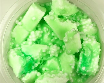 Chewed up Mint Gum Crunchy Slime