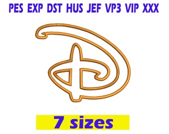 Walt Disney Applique Font Embroidery/ Walt Disney Applique embroidery design/ INSTANT download